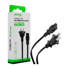 Cable de alimentacion vifasico 2 pines 1.5m largo 4.9ft - BS1949 Imagen principal del producto