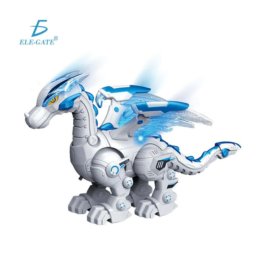 Dinosaurio de juguete con luz, sonido y contenedor para agua, variedad de colores - jug.8806 - Mishop Mexico Imagen principal del producto