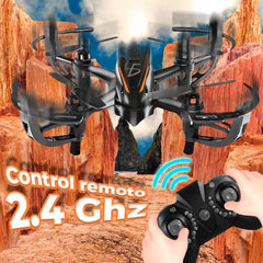 Dron helicóptero a control remoto 2.4ghz con desplazamiento de 360 grados, variedad de colores - jug.wrj01 - Mishop Mexico