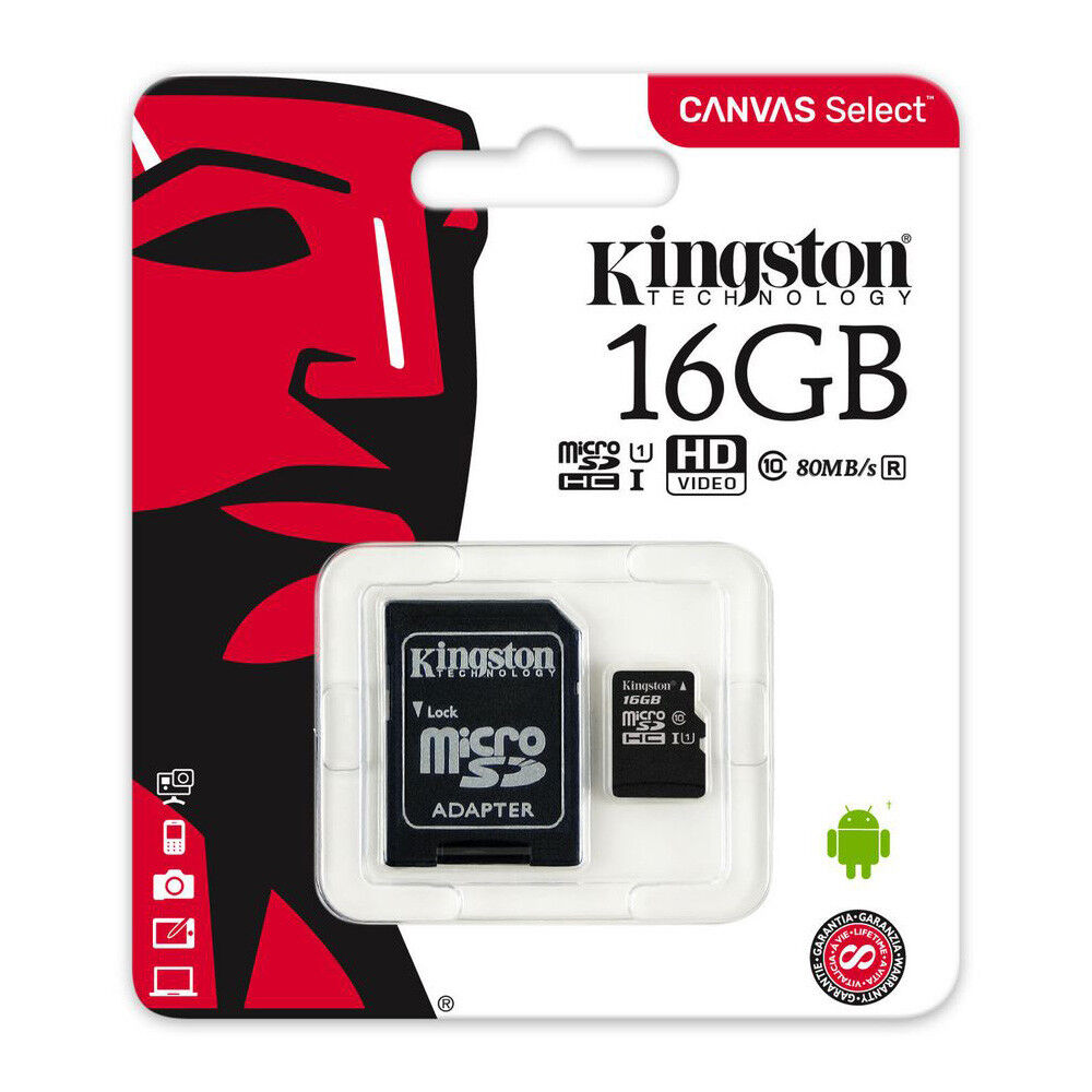 Memoria Kingston KINGSTON-16GB SD Imagen principal del producto