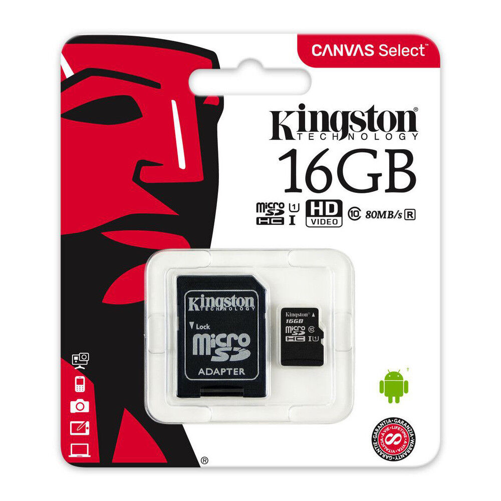 Memoria Kingston KINGSTON-16GB SD