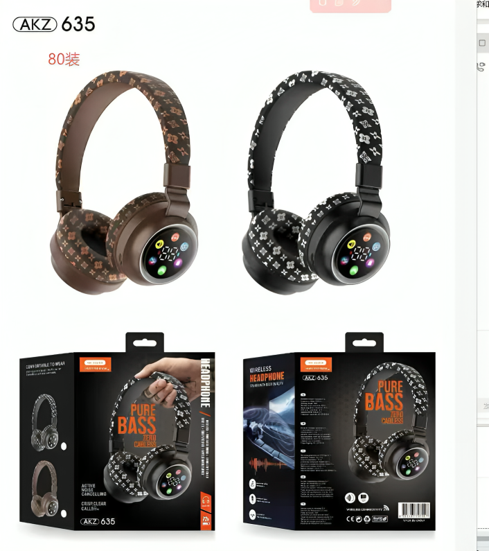 Audifonos Diadema Akz-635
