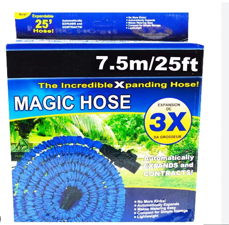 Manguera Expandible Con Pistola Aspersor 7.5 MTS     ZY-25ft Imagen principal del producto