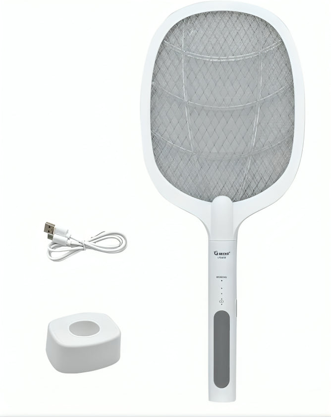 Raqueta eléctrica gecko mata mosquitos con base   LTD-638 Imagen secundaria del producto