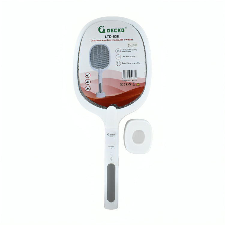 Raqueta eléctrica gecko mata mosquitos con base   LTD-638 Imagen principal del producto