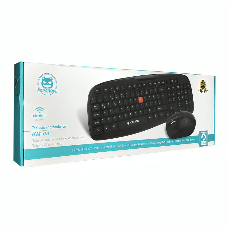 Teclado Inalambrico con mouse KM10 Imagen secundaria del producto
