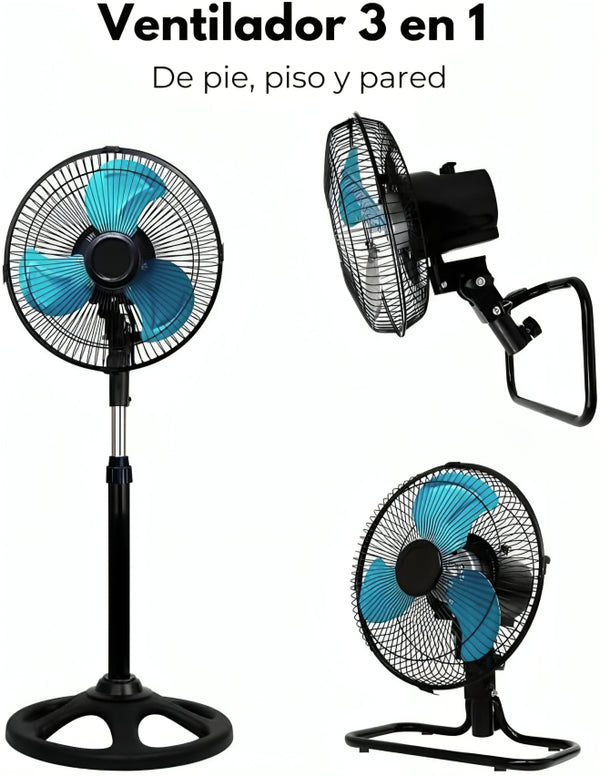VENTILADOR DE 18'' 3 EN 1  ventilador18