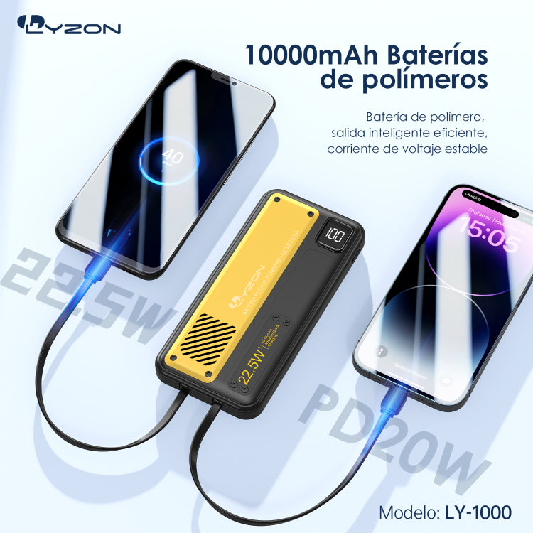 CDMX-PILA POWER BANK ly-1000 Imagen secundaria del producto