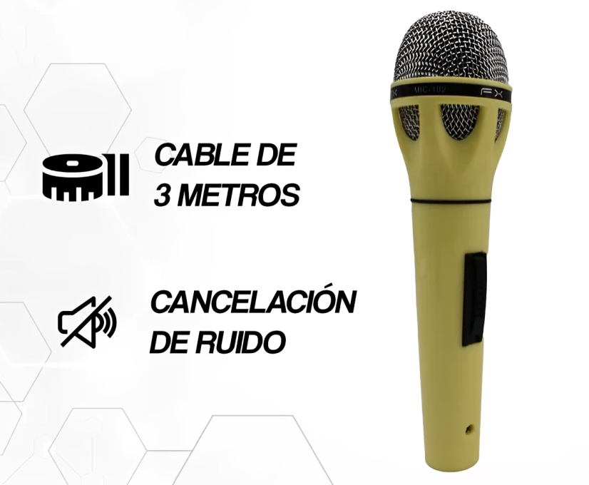 MICROFONO UNIVERSAL CON CABLE Imagen secundaria del producto