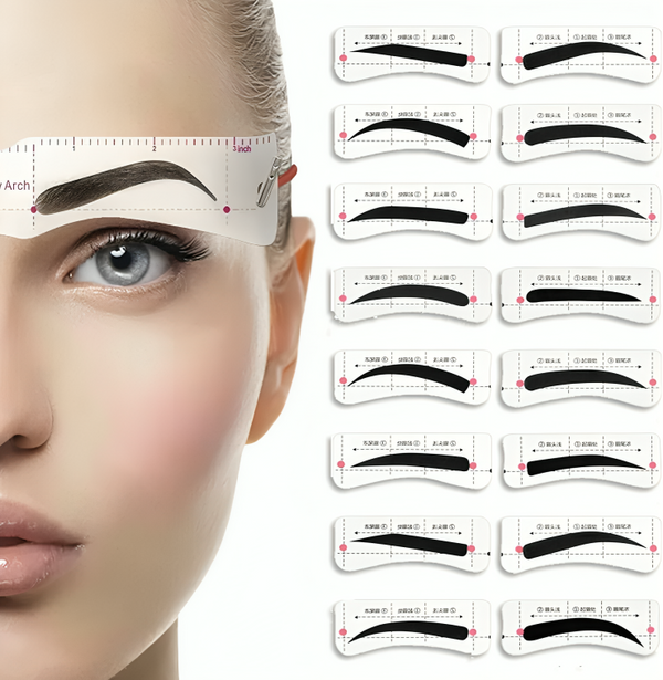 Línea de maquillaje para cejas con diseños naturales