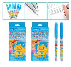 caja de boligrafos neutro tinta negra diseño pato - WB-55601