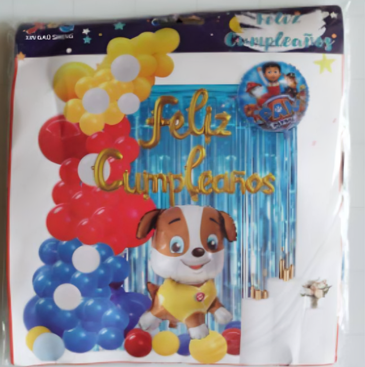 Buquet de globos diseño Paw Patrol - 1626-13-1 Imagen principal del producto