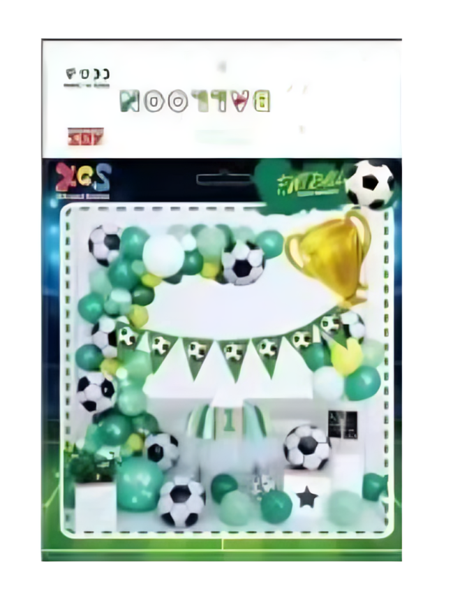 Buquet de globos diseño futball - 1626-17 Imagen principal del producto