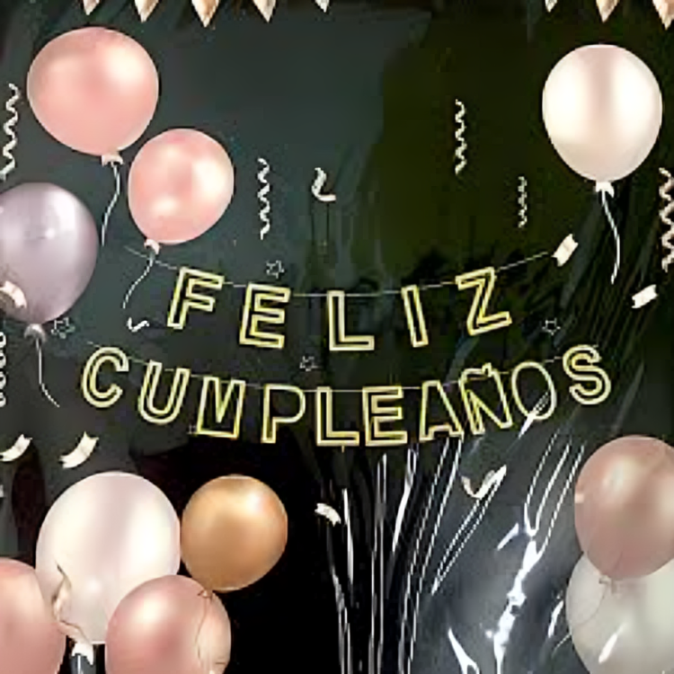 Estandarte de Feliz Cumpleaños - 808-32