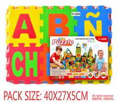 Piso rompezabezas pequeño de foamy 14x14x0.8cm - CLWJ-104