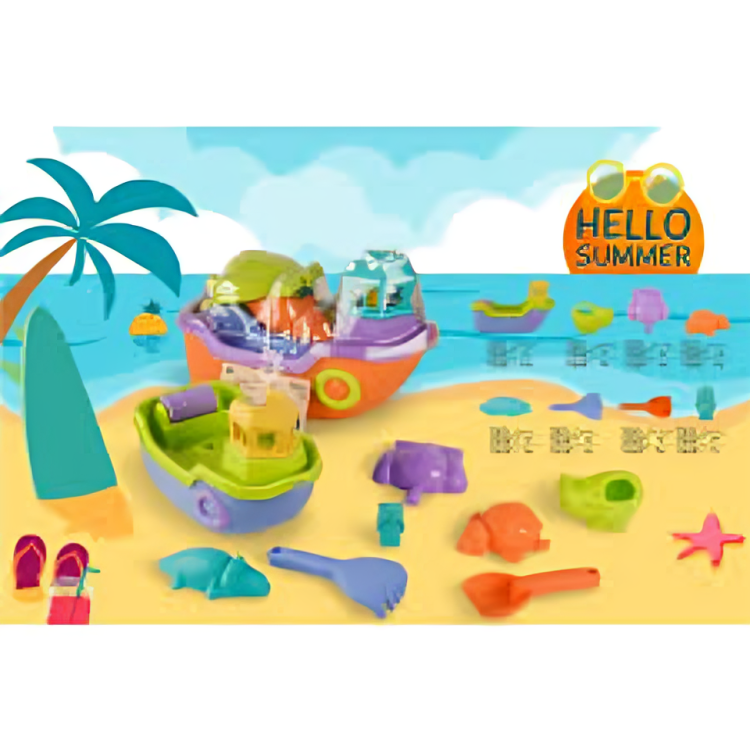 Set juego de piezas de plastico diseño de playa - KG-1015 Imagen principal del producto