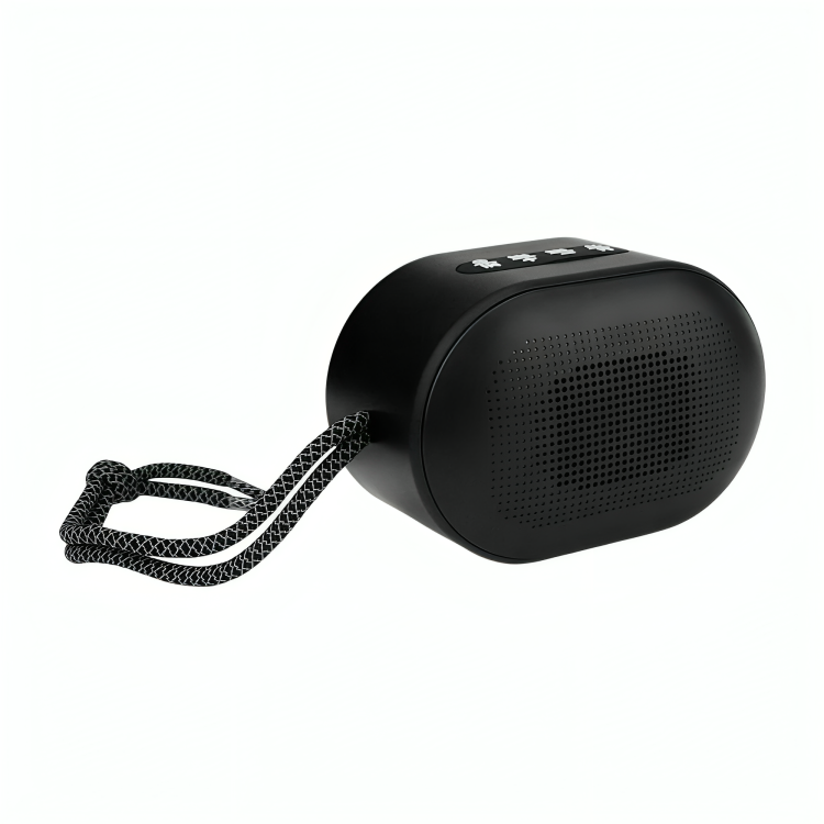 Bocina fol, portátil, ovalada inalámbrica, puerto usb, tf y radio + luz rgb