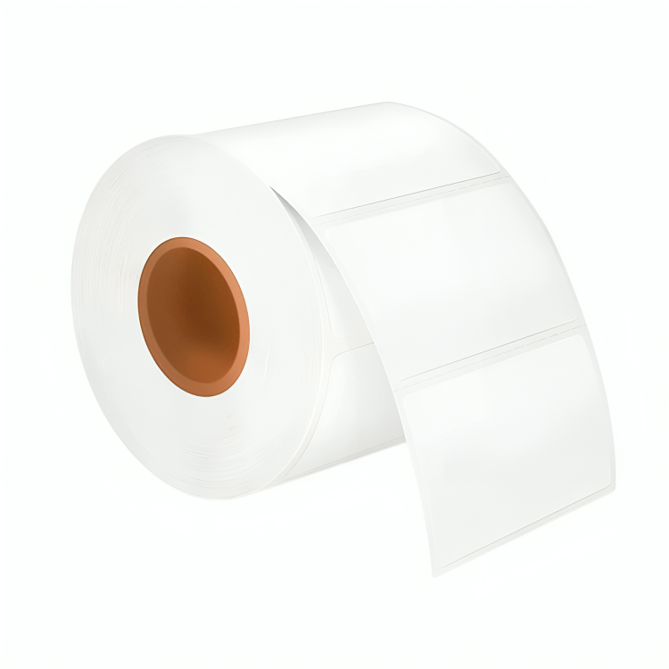 Rollo de papel térmico tipo etiqueta 3x6 cm con pegamento súper potente PT.60X30 Imagen principal del producto