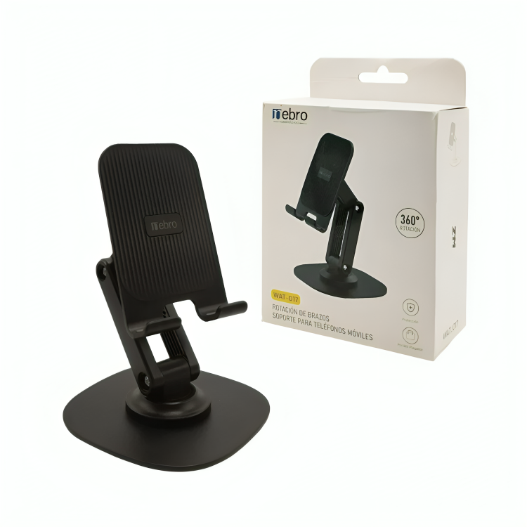 Soporte universal plegable w&z con rotación 360° de celular para escritorio, variedad de colores / nebro / wat-017 Imagen principal del producto