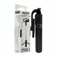 Bastón selfie stick extensible de 20cm hasta 90cm + control bluetooth