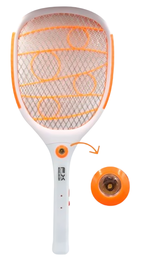 RAQUETA PARA MOSQUITOS CON LINTERNA RECARGABLE Imagen principal del producto