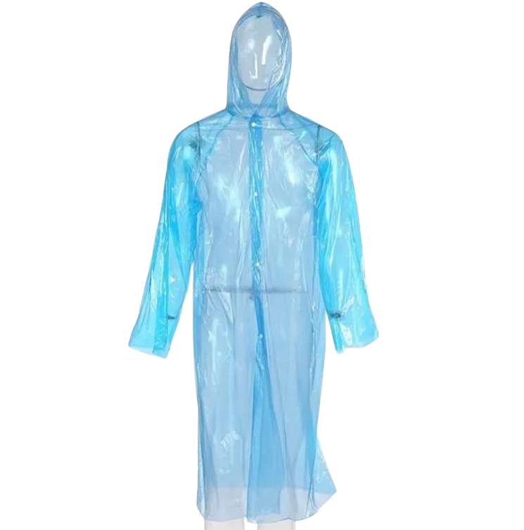 IMPERMEABLE DESECHABLE CON BOTONES PARA ADULTO Imagen principal del producto
