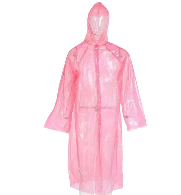 IMPERMEABLE DESECHABLE CON BOTONES PARA ADULTO Imagen secundaria del producto