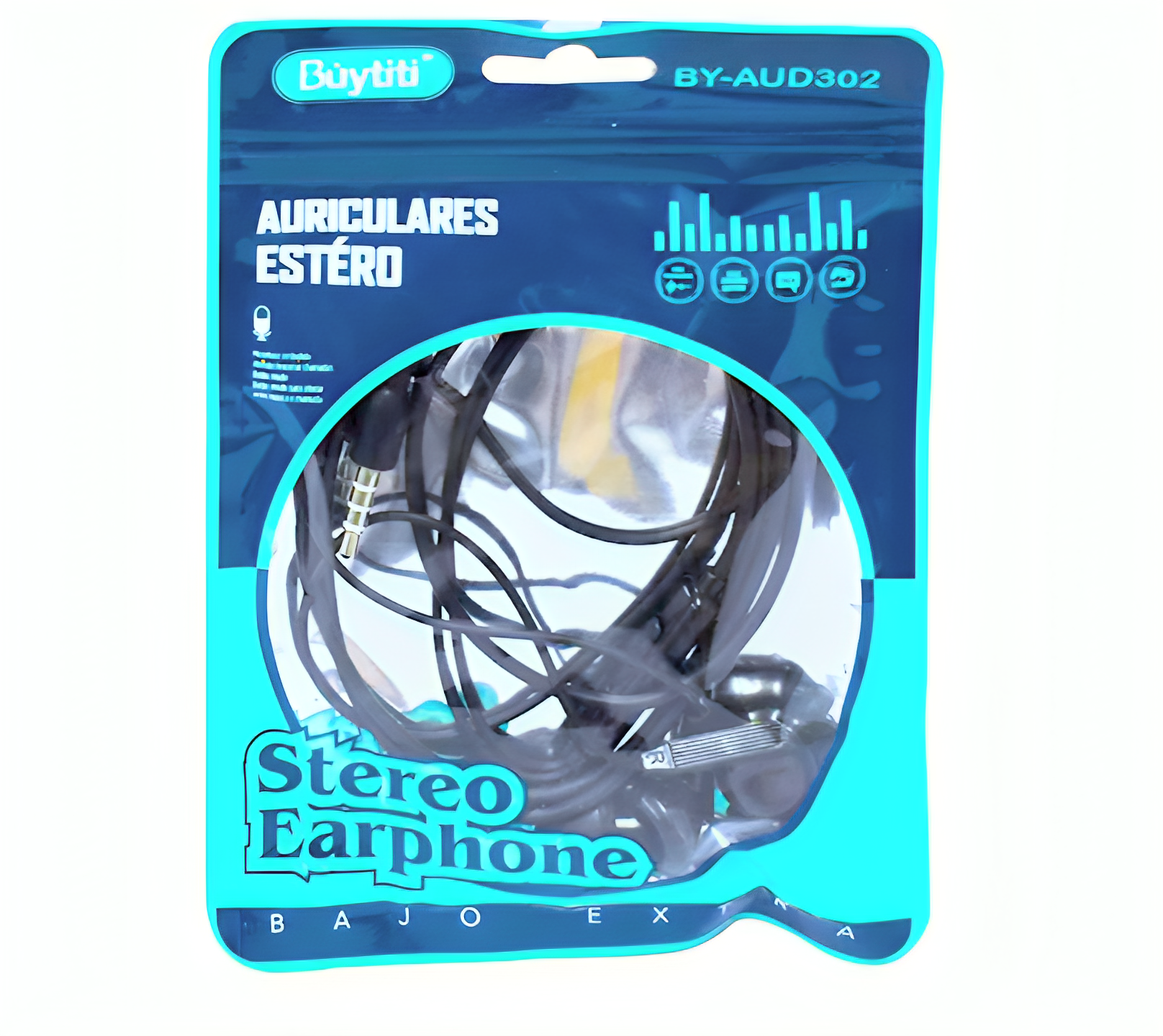 Audifono Alambrico 3.5mm BUYTITI AUD-302 Imagen principal del producto