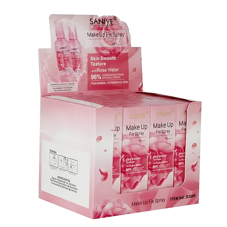 Fijador De Maquillaje Con Agua De Rosas R3009 Imagen principal del producto