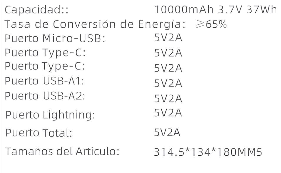 POWERBANK p1 Imagen secundaria del producto