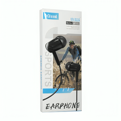 Audífonos alámbricos earphone sports xinmi con entrada auxiliar 3.5mm