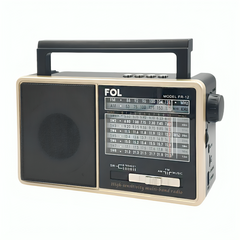 Radio bocina fol multifuncional, puerto usb, tf y fm, inalámbrico con luz rgb FR-12