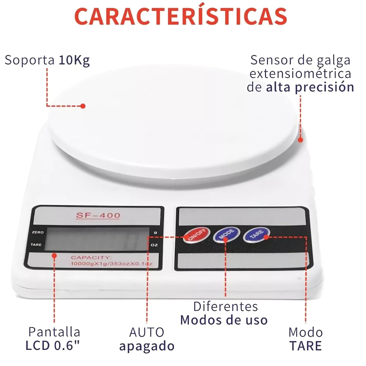 Bascula Gramera FX-C191 Imagen principal del producto