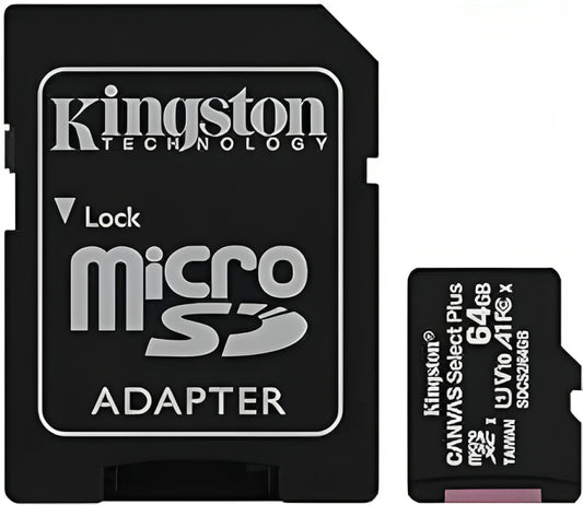 memoria sd 64gb  kingston-micro64b