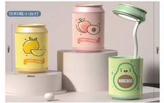 Lámpara de escritorio con forma de botella de bebida XINMI