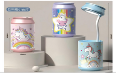 Lámpara de escritorio con forma de botella de bebida XINMI