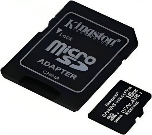MICRO SD 16GB  16G.MICRO.KINGSTON(NEGRO)