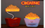 Papas fritas - Lámpara de escritorio pequeña XTD-1216 XINMI