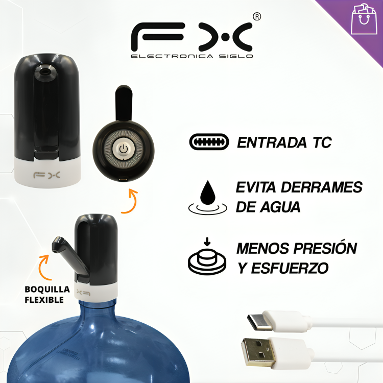 DISPENSADOR DE AGUA  ELECTRICO AGUA-504 Imagen principal del producto