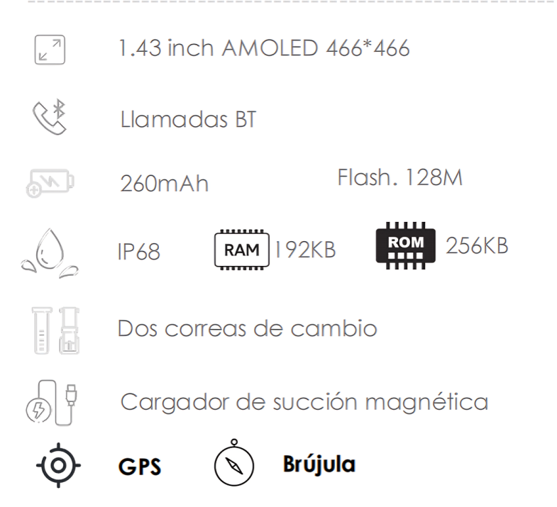 SMARTWATCH R6PRO Imagen secundaria del producto
