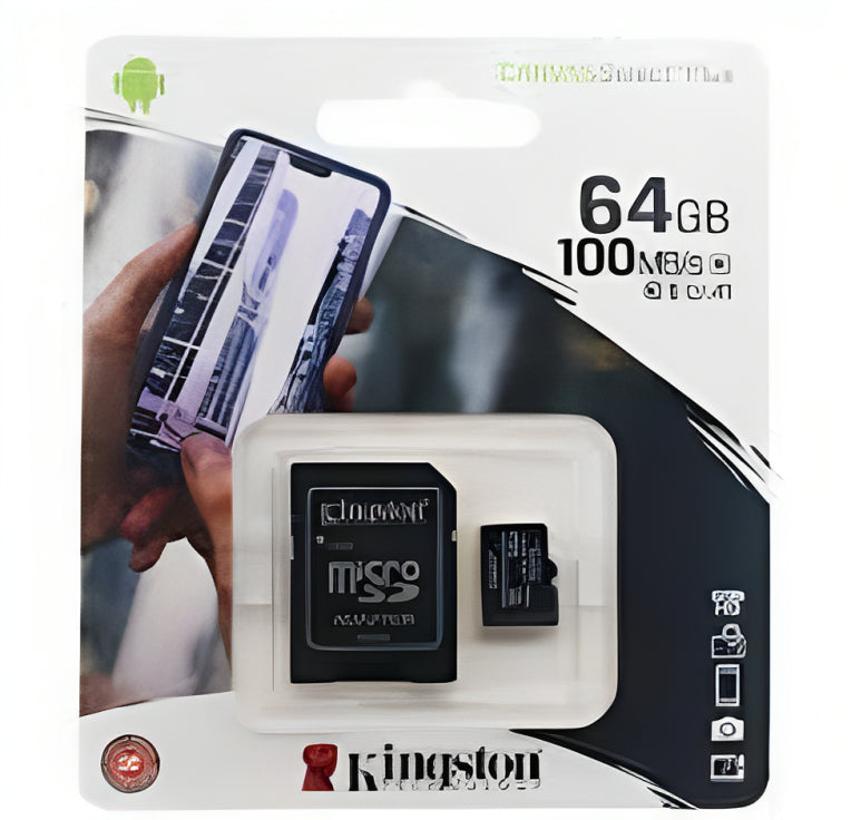 memoria sd 64gb  kingston-micro64b Imagen principal del producto