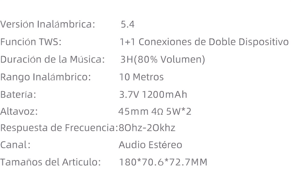 BOCINA BLUETOOTH SH20 G-TIDE