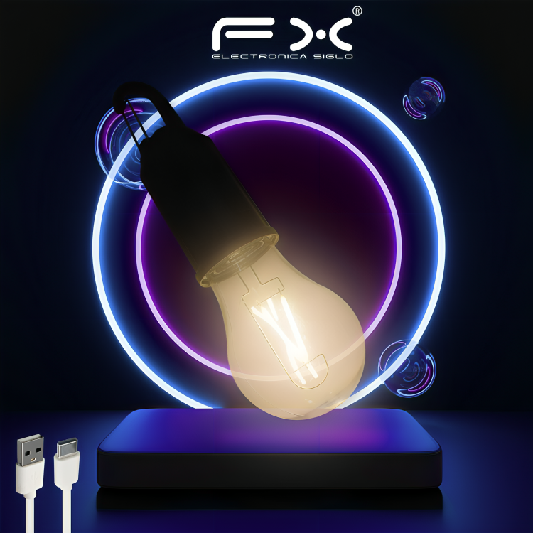 Foco recargbale luz calida FX LED-21 Imagen secundaria del producto