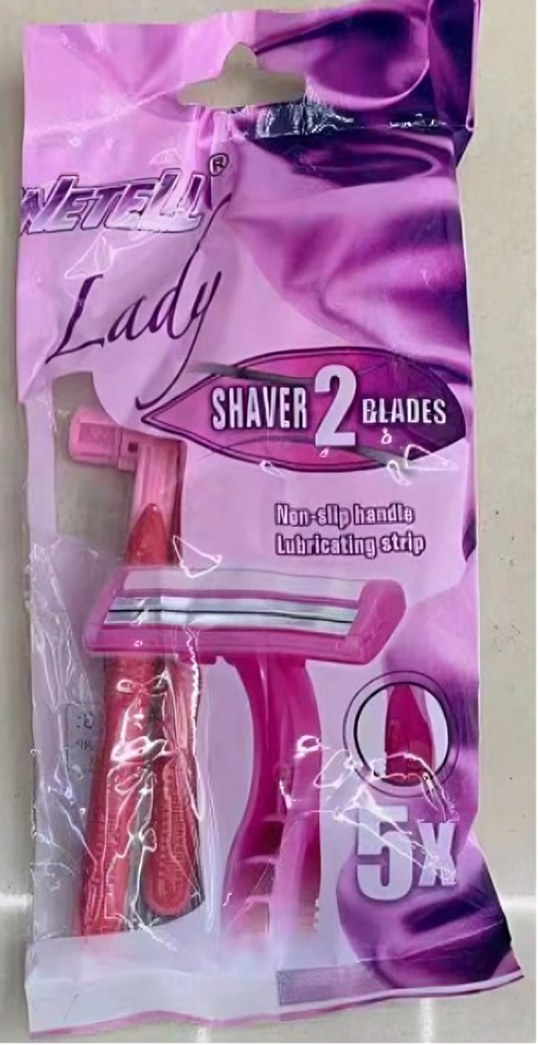 PAQUETE DE 5 RASTRILLOS WETTEL WT2736