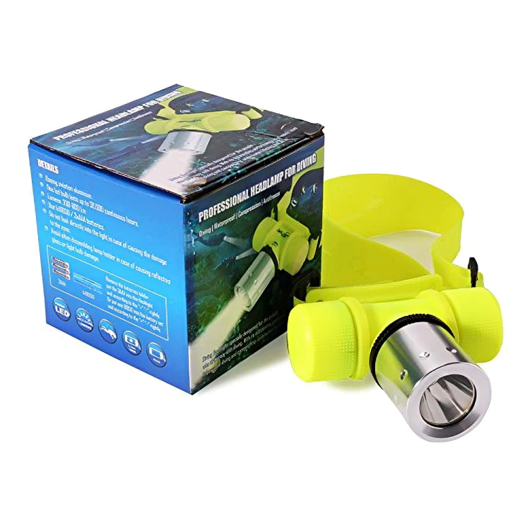Linterna frontal de buceo LED impermeable profesional DT-808-113