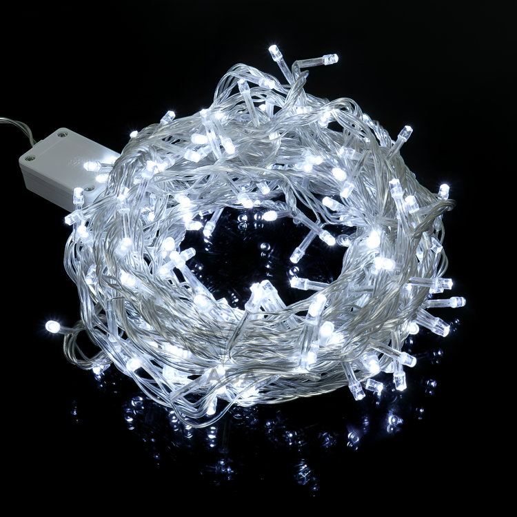 SERIE NAVIDEÑA 100 LED LUZ FRIA 7.5M HXD-2003