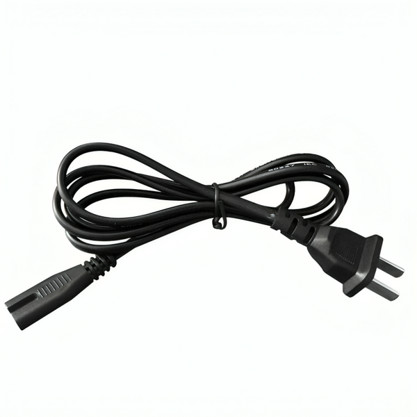 Cable bifasico en color negro de 1.50m wi.63