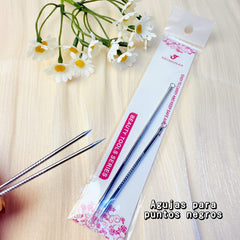 Aguja para puntos negros  XYM-3 TJTL