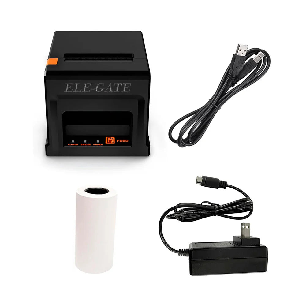 Impresora térmica, conexión usb, para rollos de 80mm - im.xl02 - Mishop Mexico