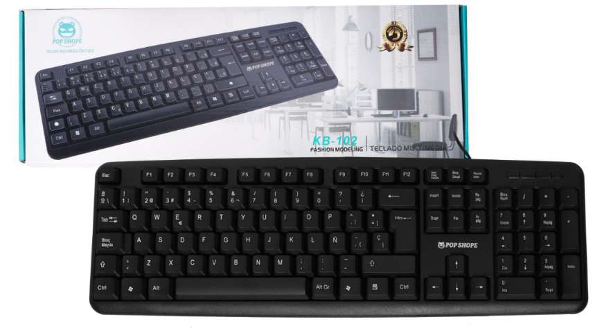 Teclado alambrico KB102 Imagen principal del producto